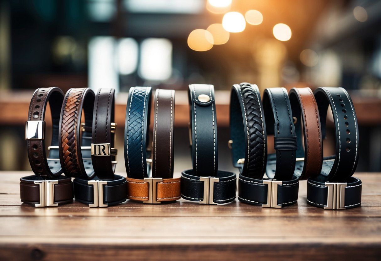 Custom Mens Leather Bracelet: Timeless Accessory for the Modern Man