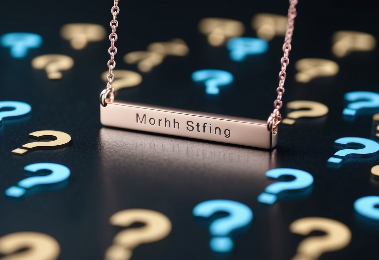 Personalized Bar Necklace: Stylish and Meaningful Accessory for Every Occasion