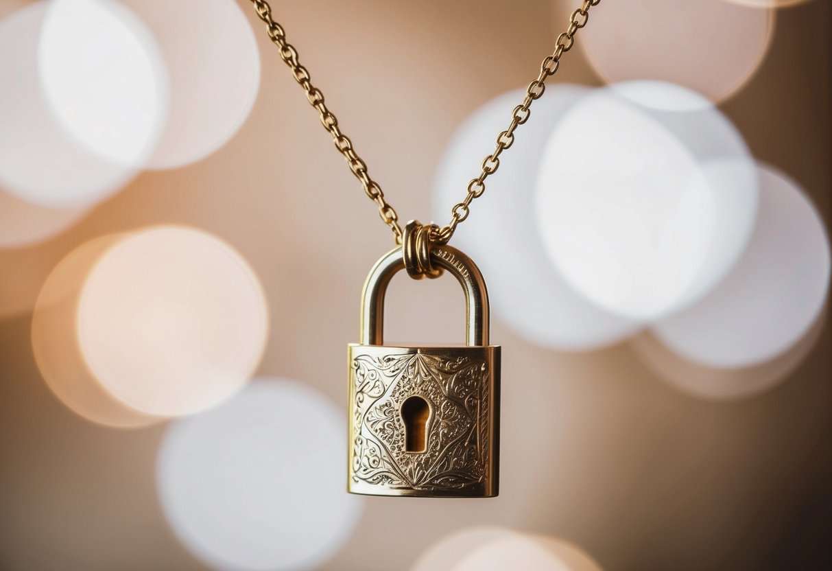 Personalized Lock Necklace: A Unique Symbol of Love and Security