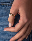 Gold Band Ring