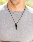 Personalized Bar Men Necklace