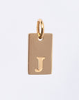 Personalized Tag Initial Letter Charm