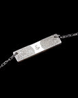 Personalized Bar Fingerprint Necklace