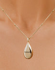 Tear Drop Urn Necklace