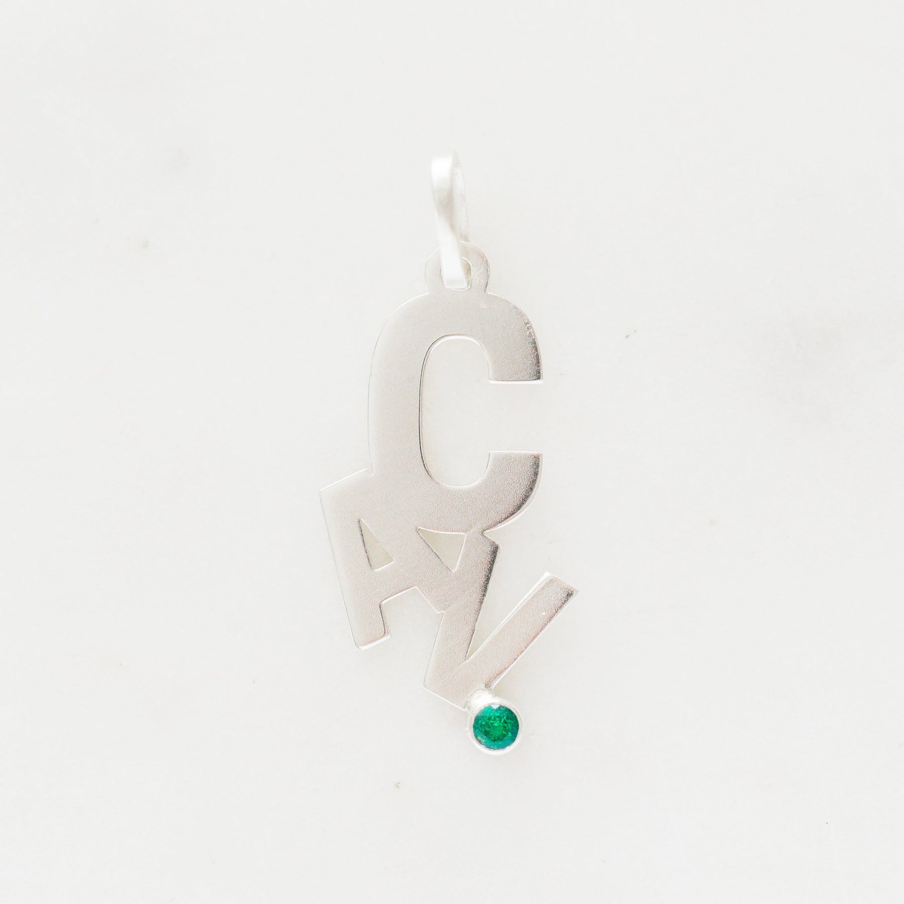 Personalized Falling Letters Charm Necklace