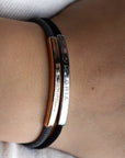 Custom Engraved Bar Bracelet