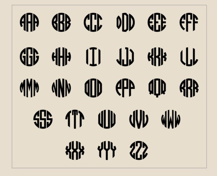 Personalized Dainty Monogram Initials Earrings