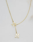 Star with Initial Necklace