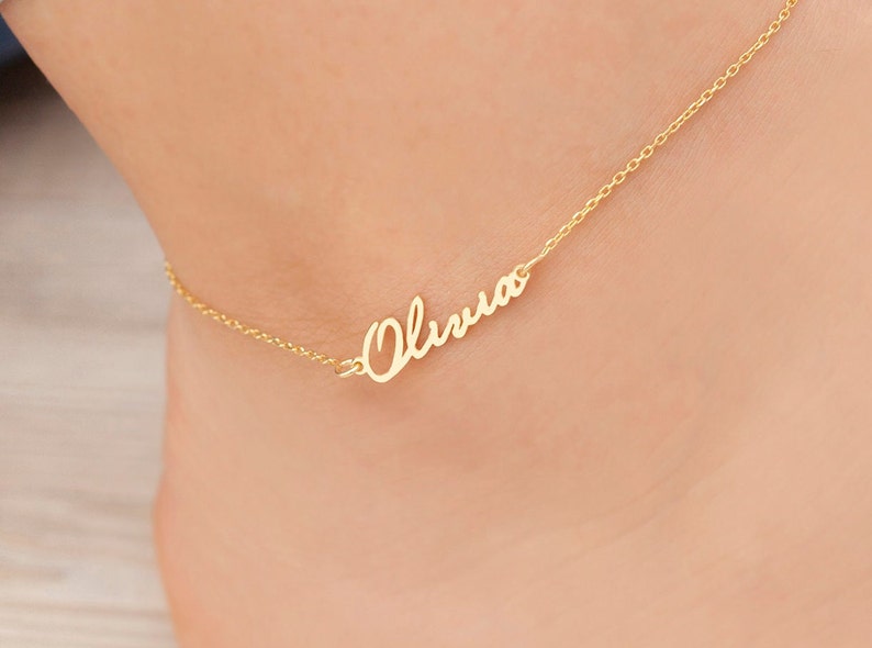 Name Anklet