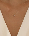 Minimalist Diamond Necklace