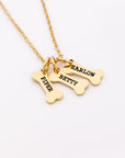 Personalized Pet Bone Necklace